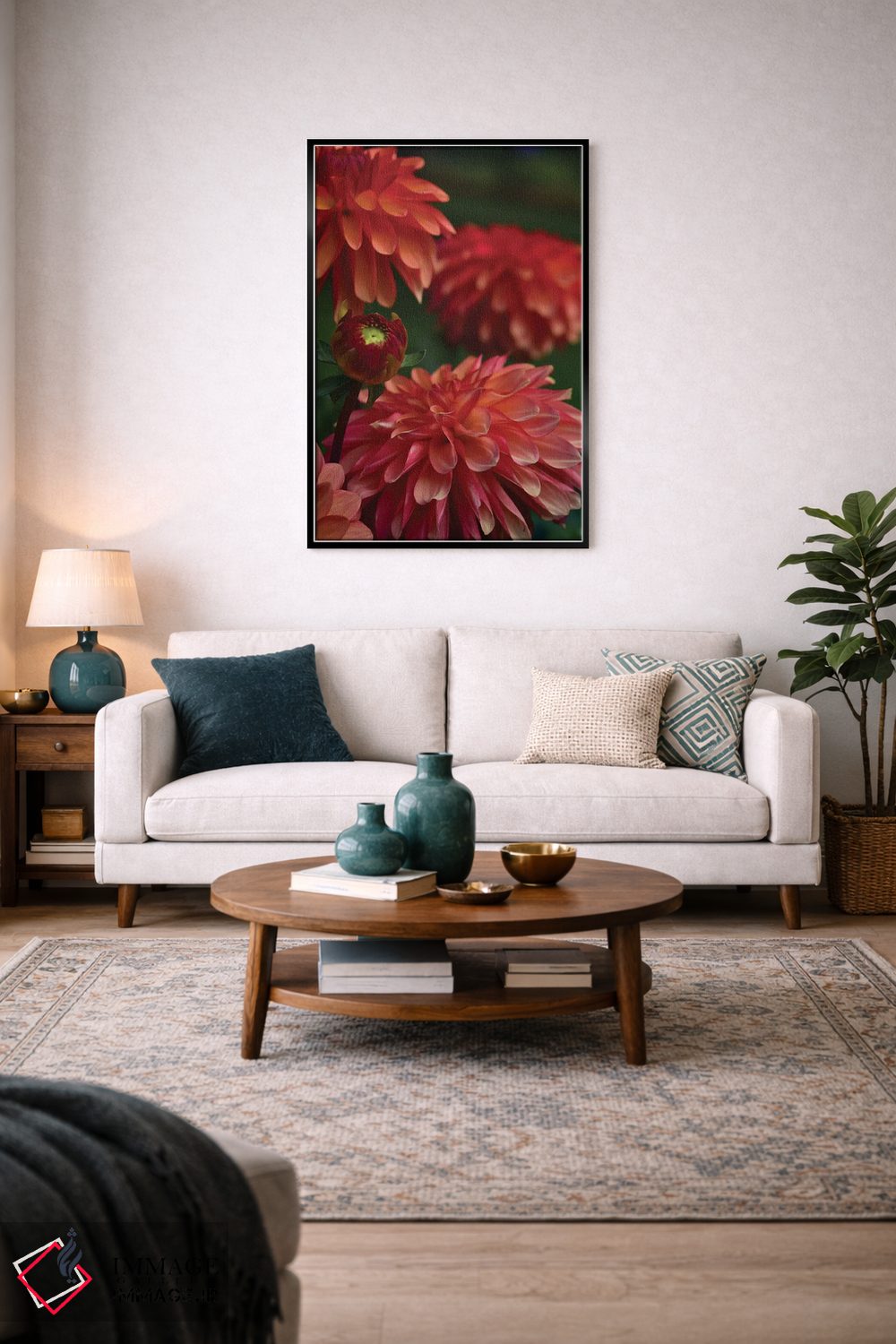 تابلو دکوراتیو کوکب اثر اولیویا جوی سنت کلر - D4B