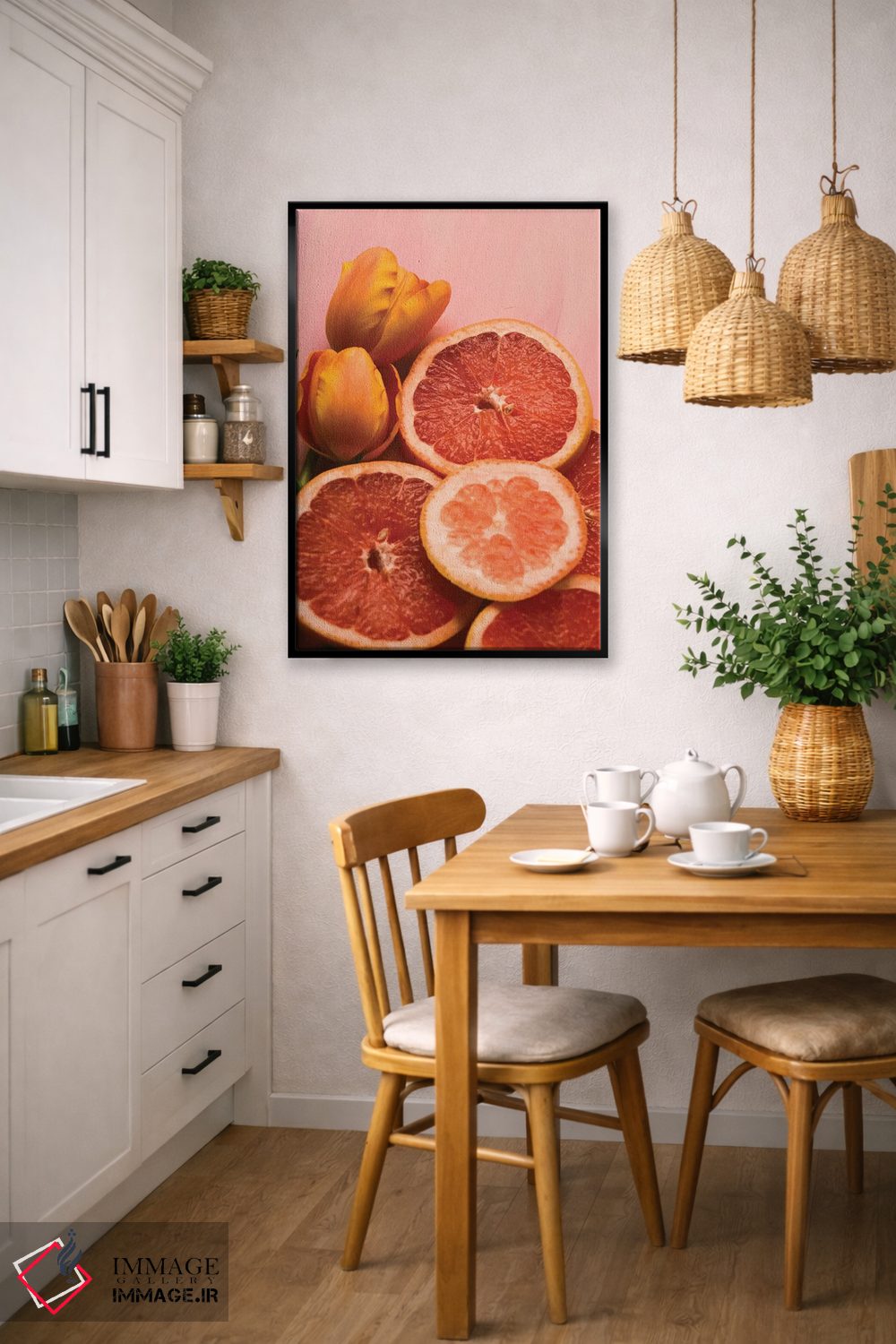 تابلو دکوراتیو مرکبات I اثر اولیویا جوی سنت کلر - D4B