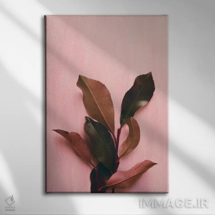 تابلو دکوراتیو برگ و شاخ I اثر اولیویا جوی سنت کلر - نمای روبهرو روی دیوار