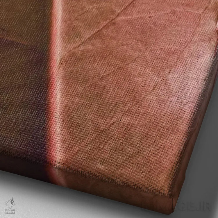 تابلو دکوراتیو برگ و شاخ II اثر اولیویا جوی سنت کلر - نمای نزدیک بافت بوم