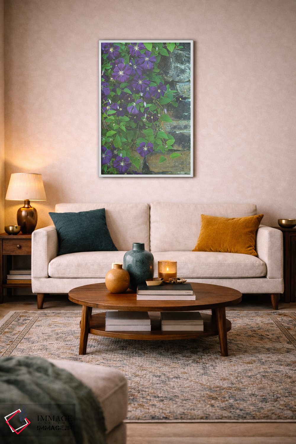 تابلو دکوراتیو متین اثر اولیویا جوی سنت کلر - D4W