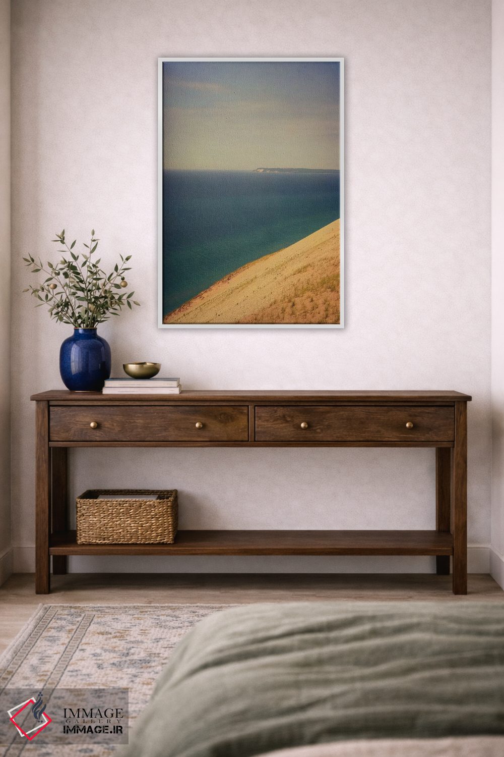 تابلو دکوراتیو تل ماسه اثر اولیویا جوی سنت کلر - D2W