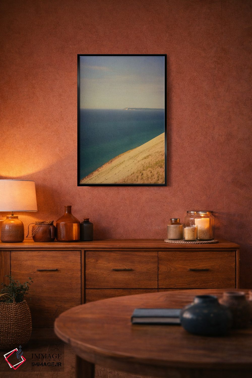 تابلو دکوراتیو تل ماسه اثر اولیویا جوی سنت کلر - D4B