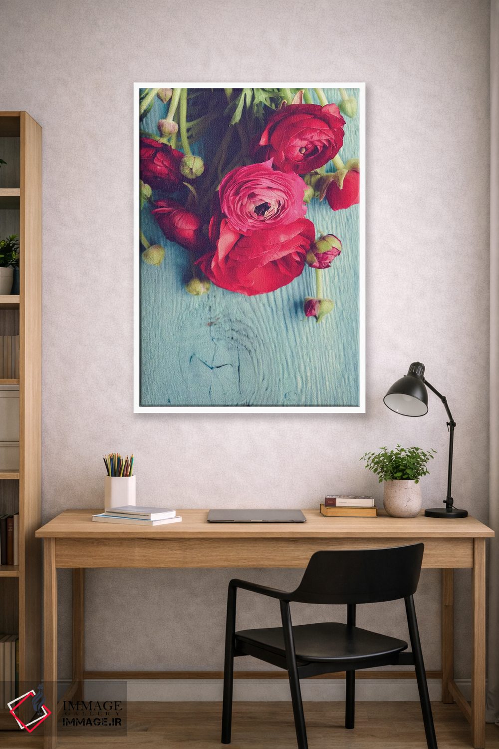 تابلو دکوراتیو گل اثر اولیویا جوی سنت کلر - D1W