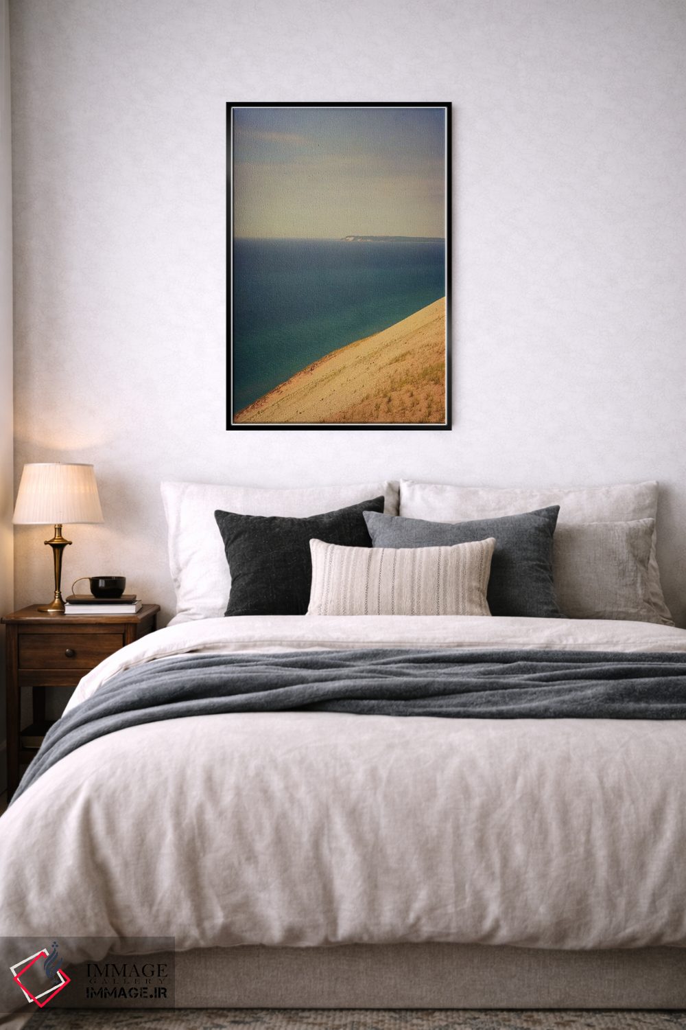 تابلو دکوراتیو تل ماسه اثر اولیویا جوی سنت کلر - D6B