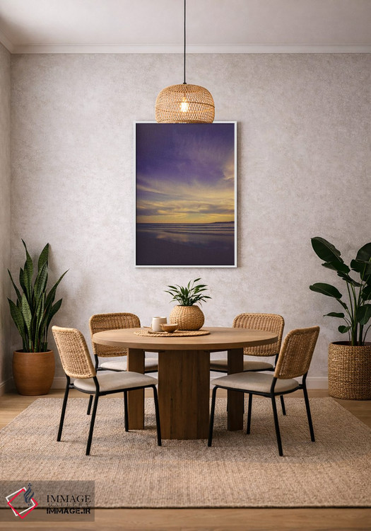 تابلو دکوراتیو غروب در ساحل II اثر اولیویا جوی سنت کلر - D2W