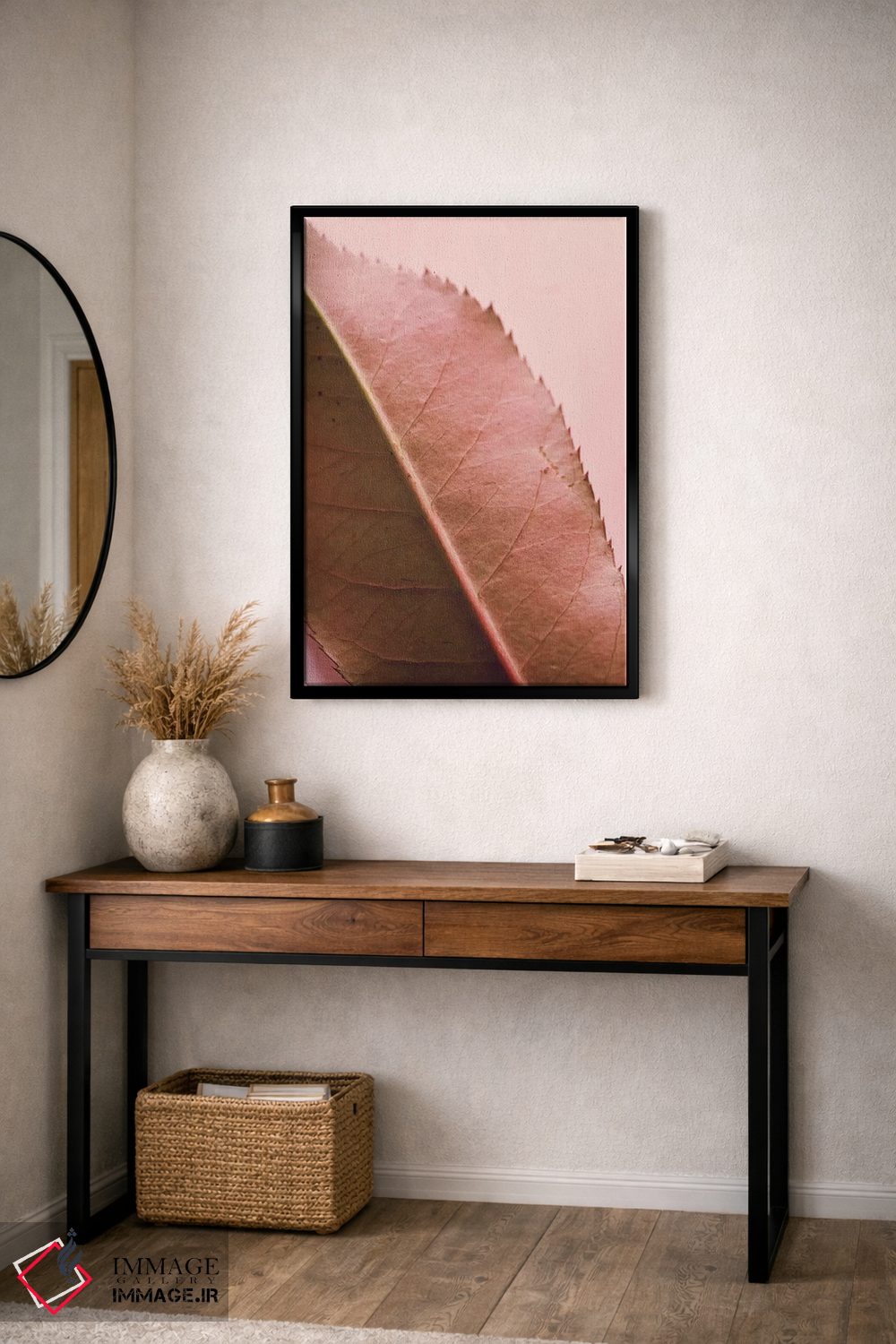 تابلو دکوراتیو برگ و شاخ II اثر اولیویا جوی سنت کلر - D4B