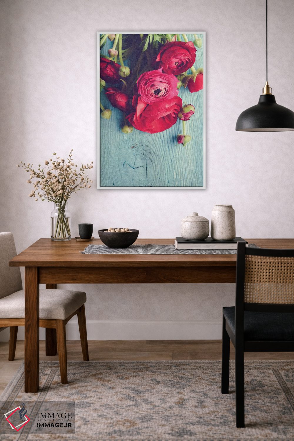 تابلو دکوراتیو گل اثر اولیویا جوی سنت کلر - D3W