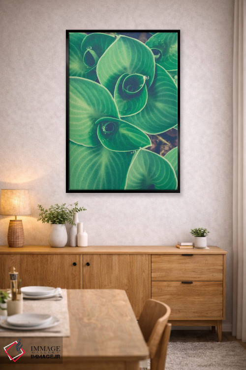 تابلو دکوراتیو برگ های نوظهور اثر اولیویا جوی سنت کلر - D5B