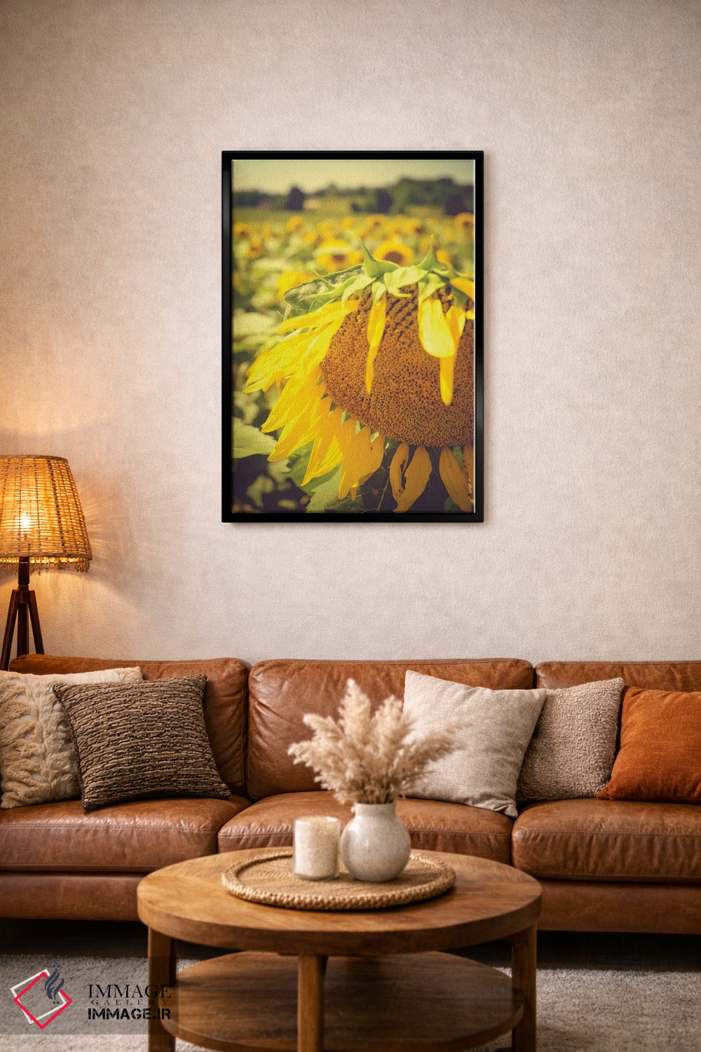 تابلو دکوراتیو آفتابگردان های خیال انگیز تابستانی I اثر اولیویا جوی سنت کلر - D4B