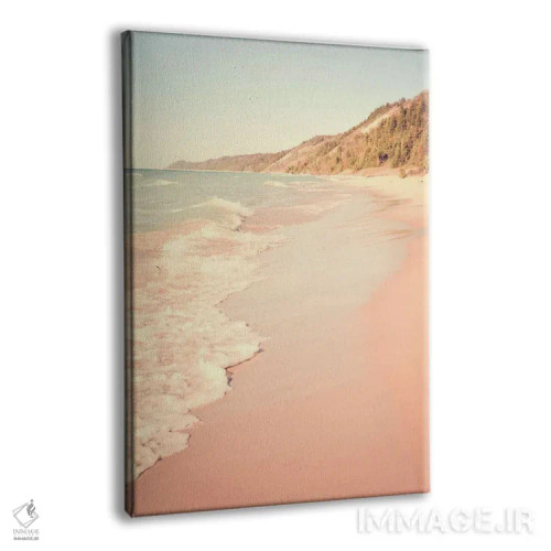 تابلو دکوراتیو ذهنش با امواج به سفر رفت اثر اولیویا جوی سنت کلر - نمای پرسپکتیو محصول