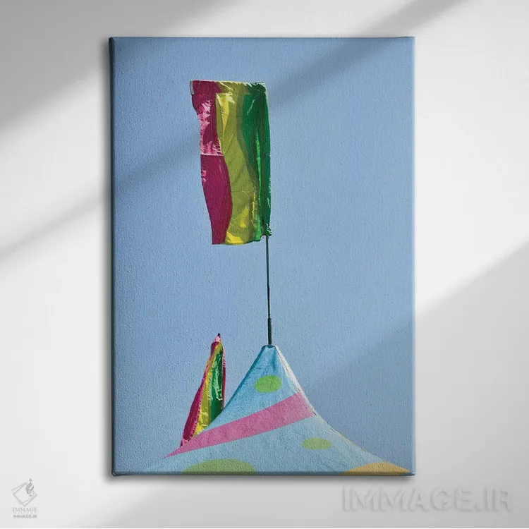 تابلو دکوراتیو کارناوال اثر اولیویا جوی سنت کلر - نمای روبهرو روی دیوار