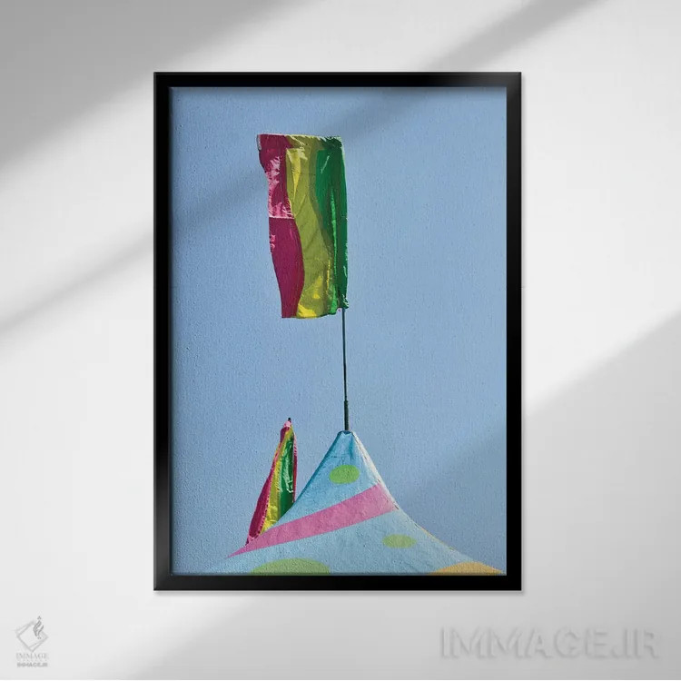 تابلو دکوراتیو کارناوال اثر اولیویا جوی سنت کلر - نمای قابدار مشکی