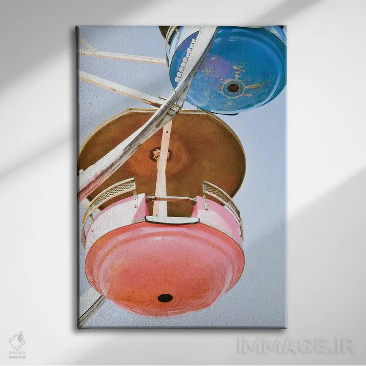 تابلو دکوراتیو فصل تابستان اثر اولیویا جوی سنت کلر - نمای روبهرو روی دیوار