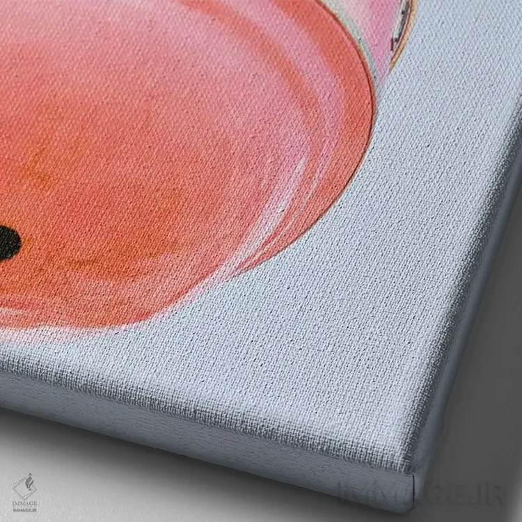 تابلو دکوراتیو فصل تابستان اثر اولیویا جوی سنت کلر - نمای نزدیک بافت بوم