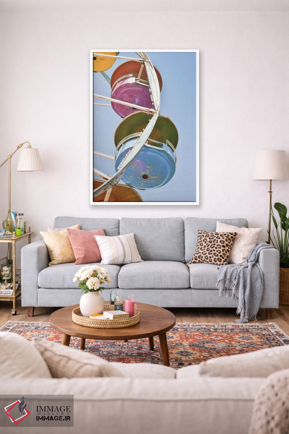 تابلو دکوراتیو روزهای تابستانی اثر اولیویا جوی سنت کلر - D1W