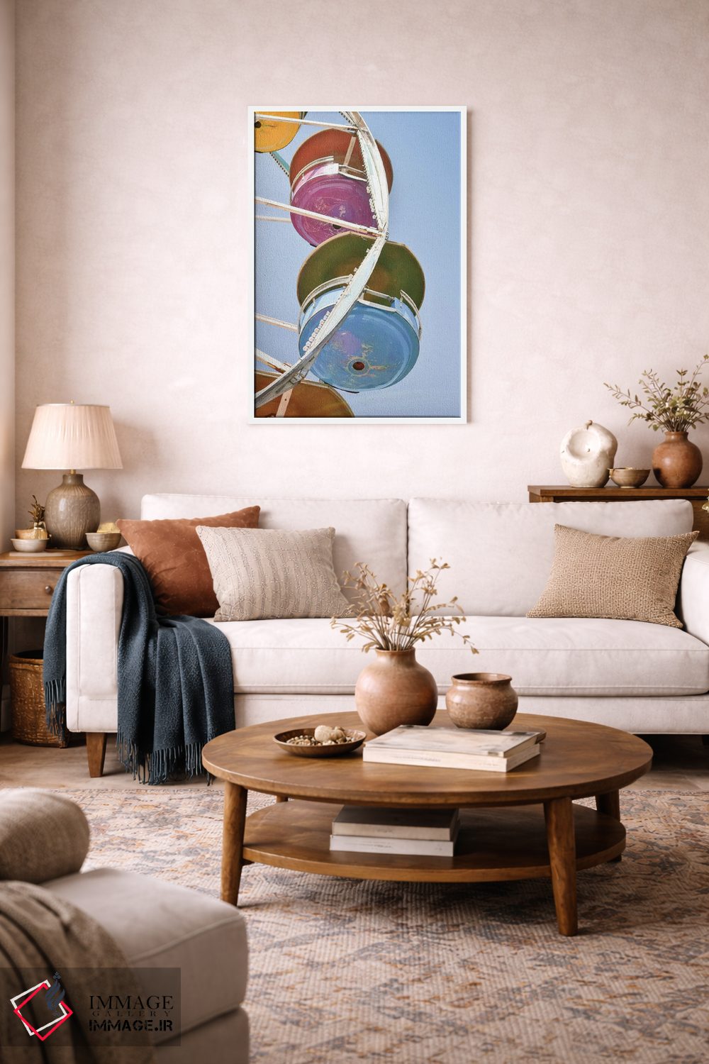 تابلو دکوراتیو روزهای تابستانی اثر اولیویا جوی سنت کلر - D3W