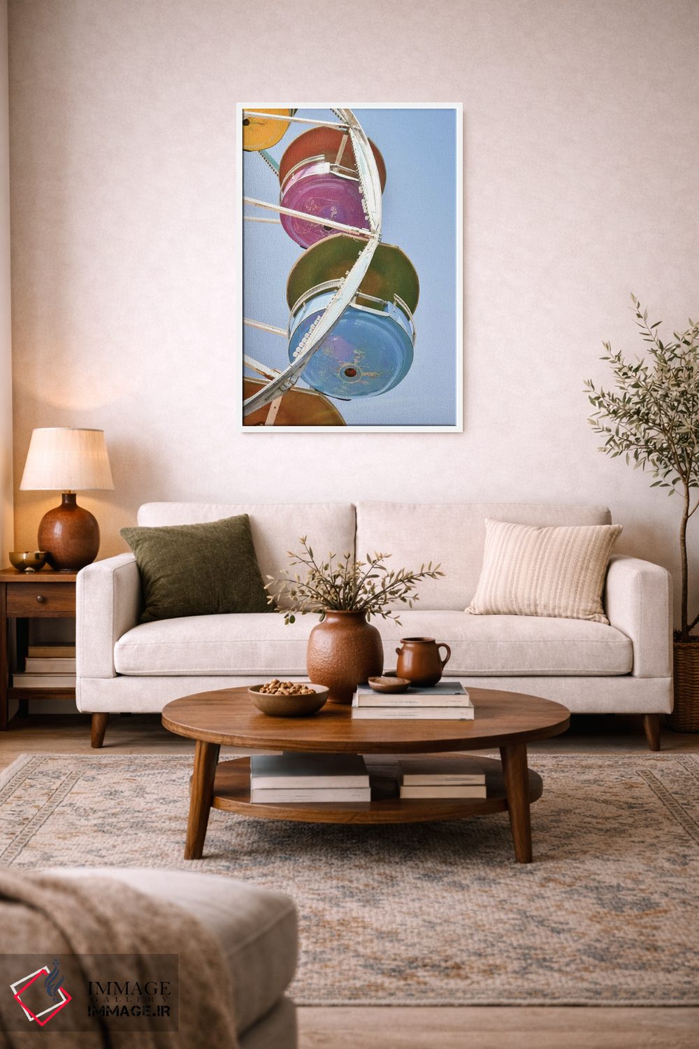 تابلو دکوراتیو روزهای تابستانی اثر اولیویا جوی سنت کلر - D4W