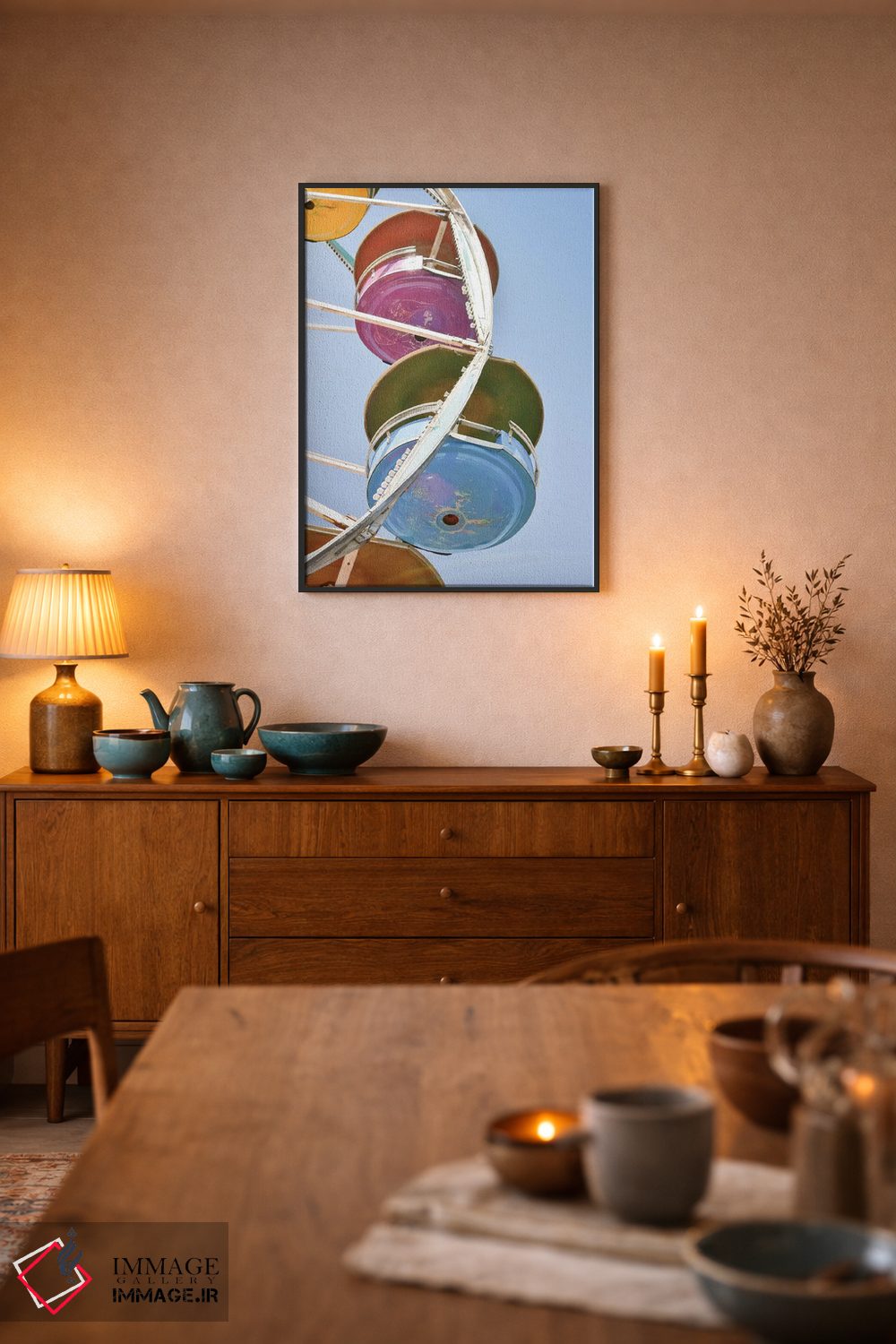 تابلو دکوراتیو روزهای تابستانی اثر اولیویا جوی سنت کلر - D6B