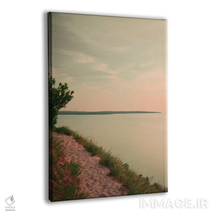 تابلو دکوراتیو چشم انداز غروب اثر اولیویا جوی سنت کلر - نمای پرسپکتیو محصول