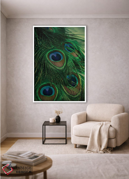 تابلو دکوراتیو درخشان و رنگین تاب اثر اولیویا جوی سنت کلر - D1W