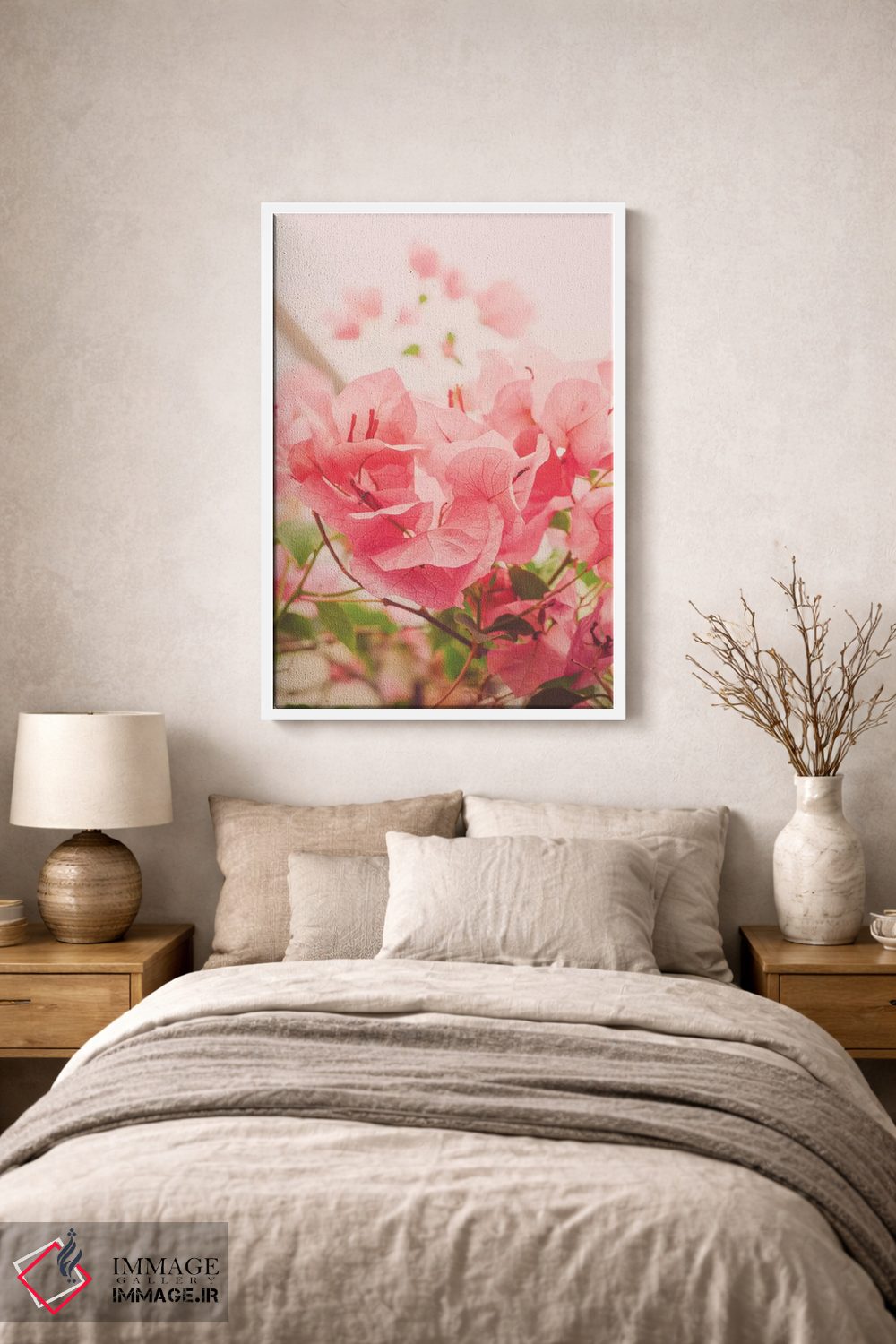 تابلو دکوراتیو صبح آرام در تراس اثر اولیویا جوی سنت کلر - D1W