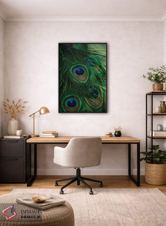 تابلو دکوراتیو درخشان و رنگین تاب اثر اولیویا جوی سنت کلر - D3B