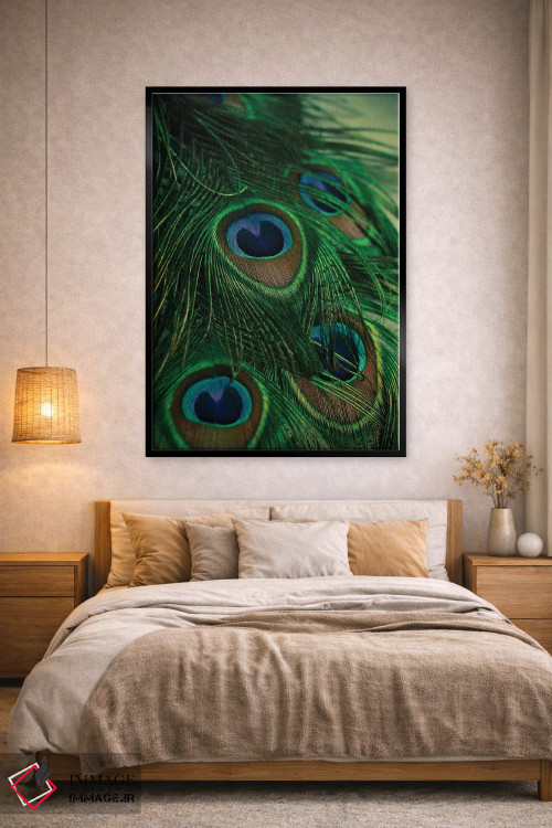 تابلو دکوراتیو درخشان و رنگین تاب اثر اولیویا جوی سنت کلر - D2B