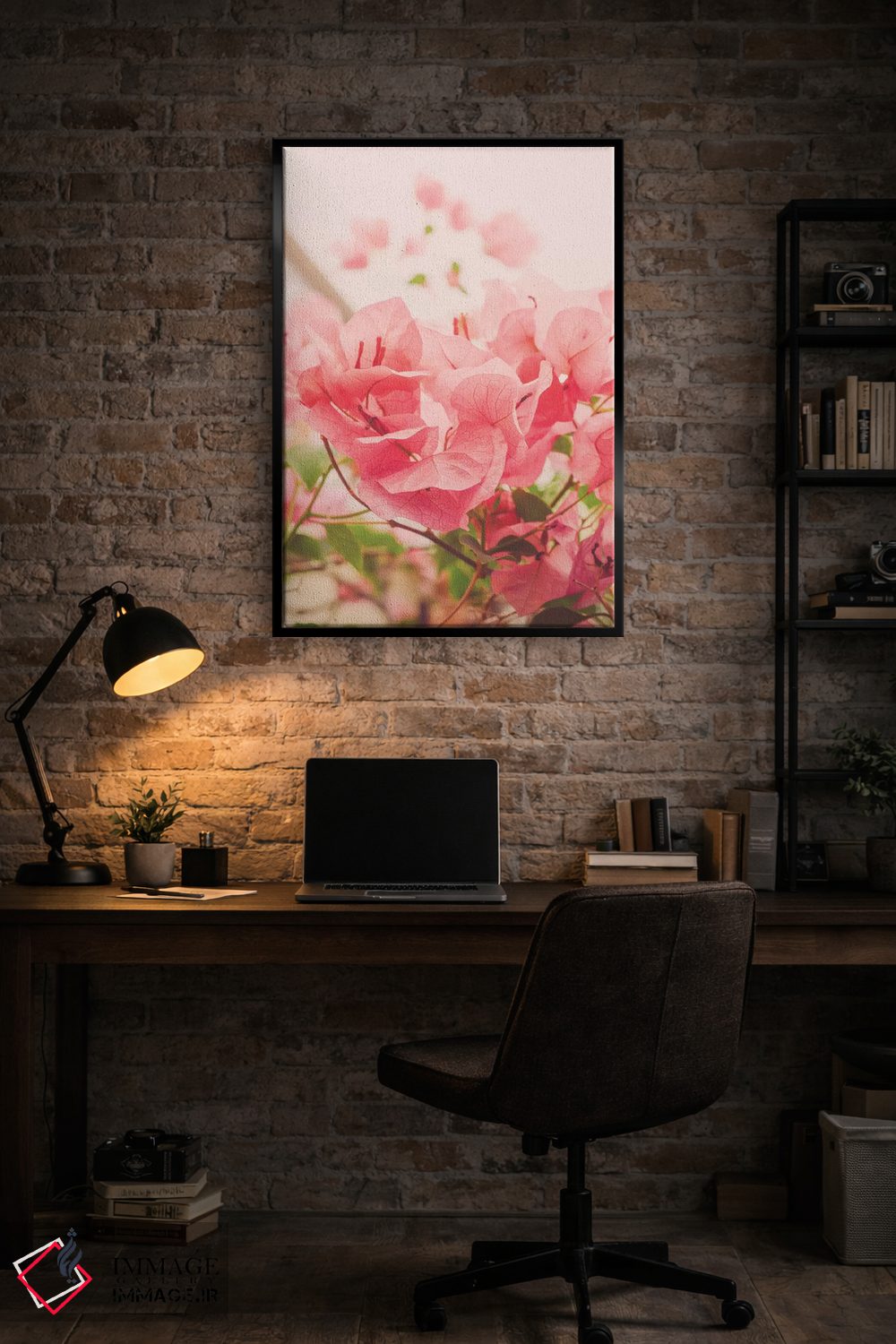 تابلو دکوراتیو صبح آرام در تراس اثر اولیویا جوی سنت کلر - D5B