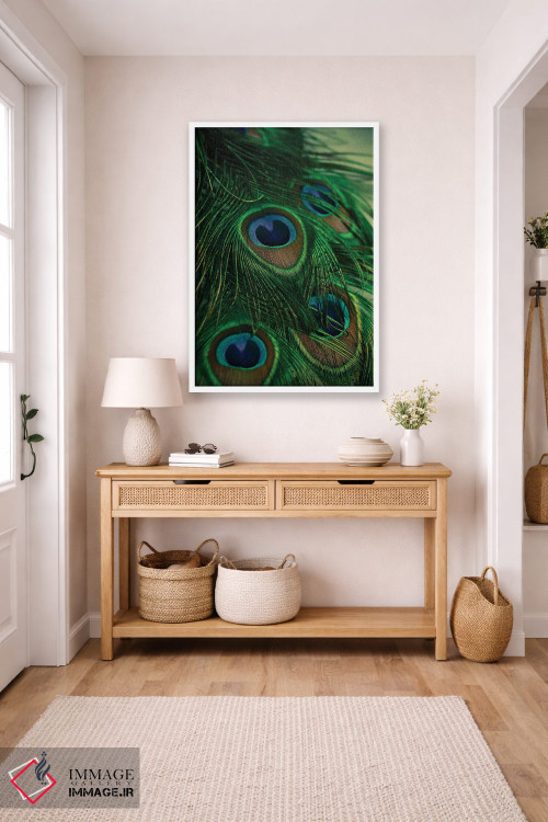 تابلو دکوراتیو درخشان و رنگین تاب اثر اولیویا جوی سنت کلر - D5W