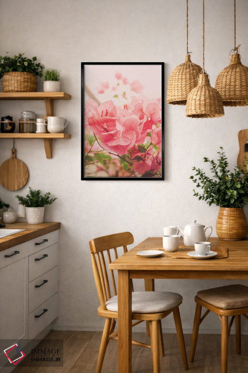 تابلو دکوراتیو صبح آرام در تراس اثر اولیویا جوی سنت کلر - D6B