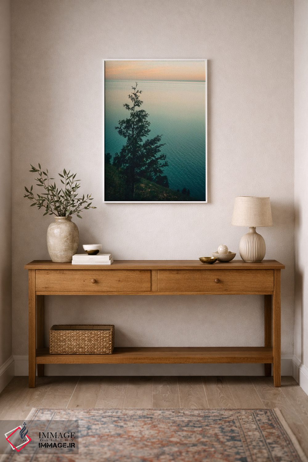 تابلو دکوراتیو تنها اثر اولیویا جوی سنت کلر - D1W