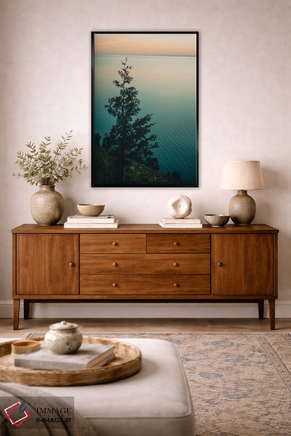 تابلو دکوراتیو تنها اثر اولیویا جوی سنت کلر - D4B