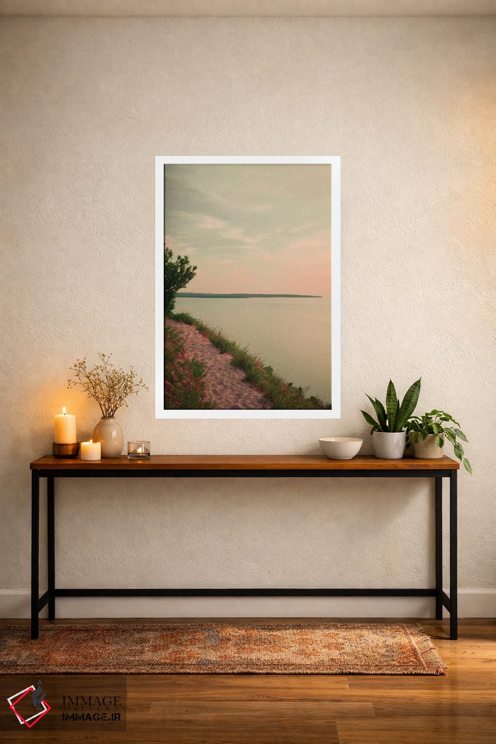 تابلو دکوراتیو چشم انداز غروب اثر اولیویا جوی سنت کلر - D4W