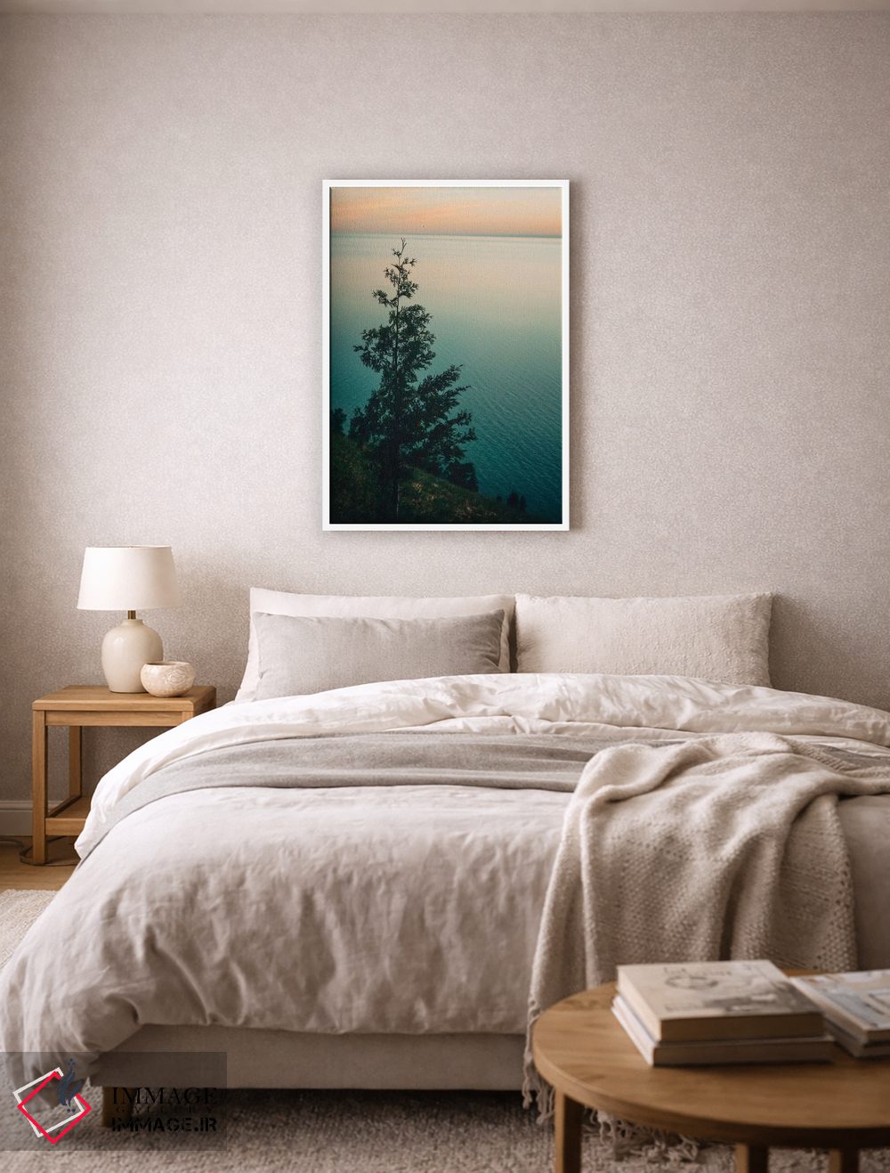 تابلو دکوراتیو تنها اثر اولیویا جوی سنت کلر - D6W