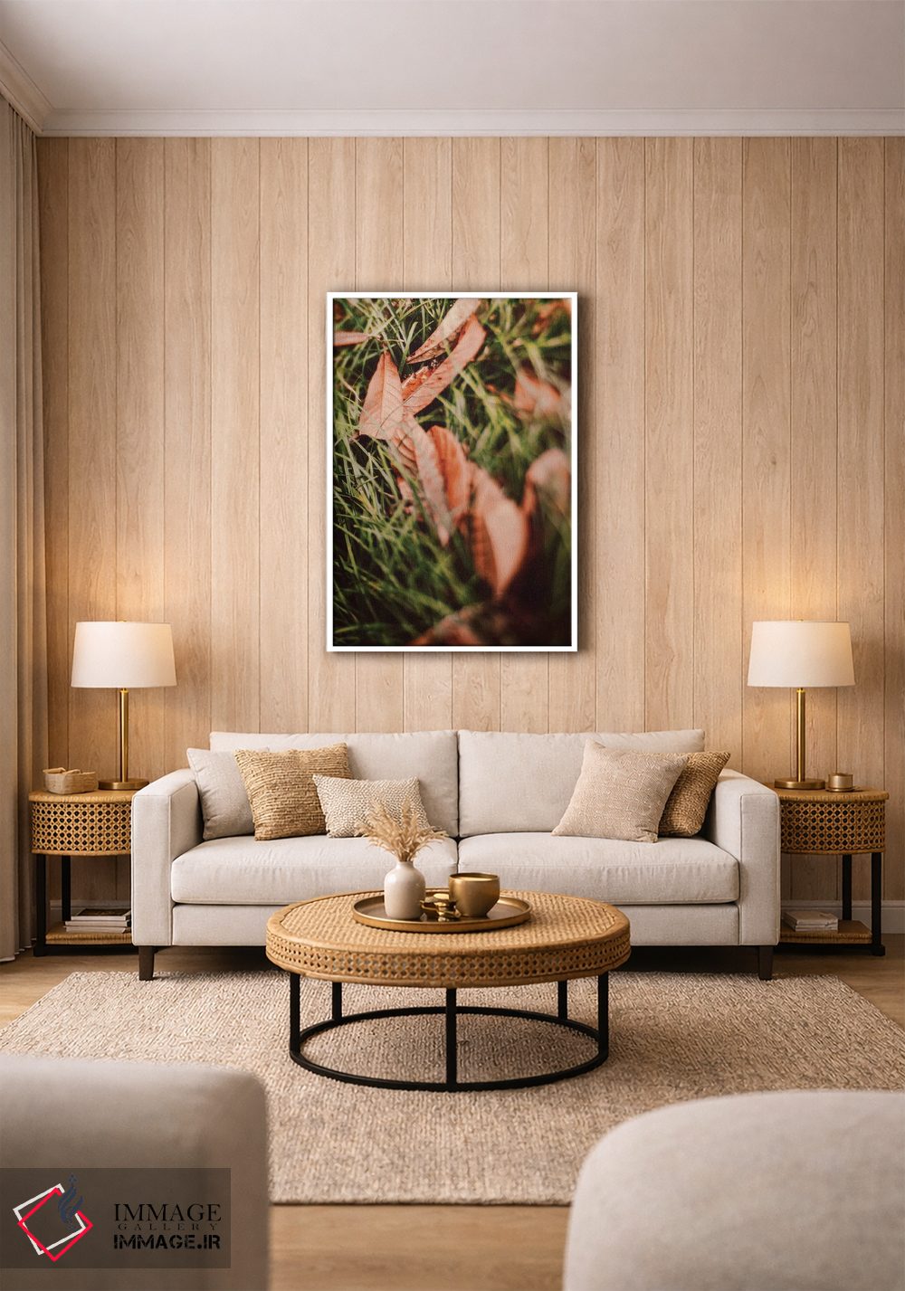 تابلو دکوراتیو در یک صف اثر اولیویا جوی سنت کلر - D1W