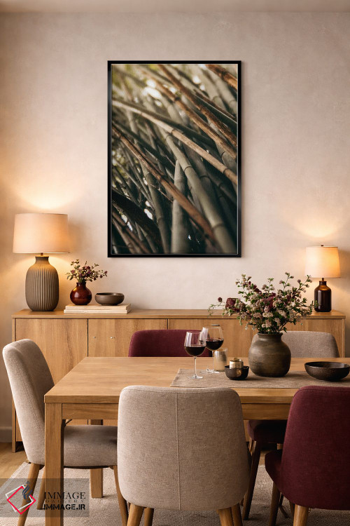 تابلو مینیمال مطالعه بامبو L اثر اولیویا جوی سنت کلر - D5B