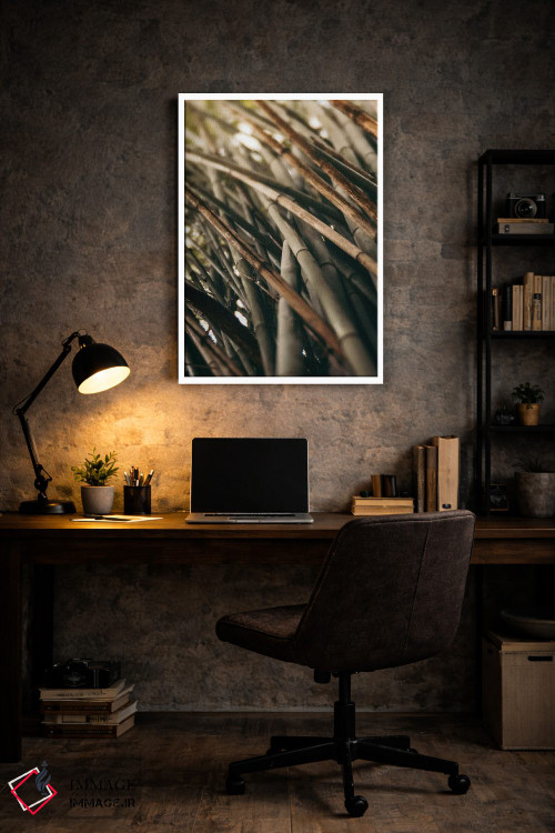 تابلو مینیمال مطالعه بامبو L اثر اولیویا جوی سنت کلر - D6W