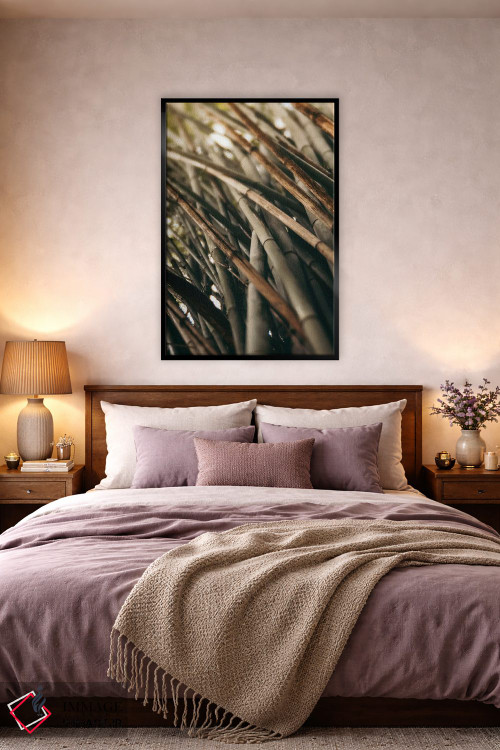 تابلو مینیمال مطالعه بامبو L اثر اولیویا جوی سنت کلر - D4B