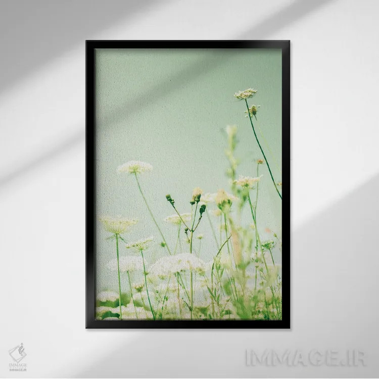 تابلو دکوراتیو دل گشاده اثر اولیویا جوی سنت کلر - نمای قابدار مشکی