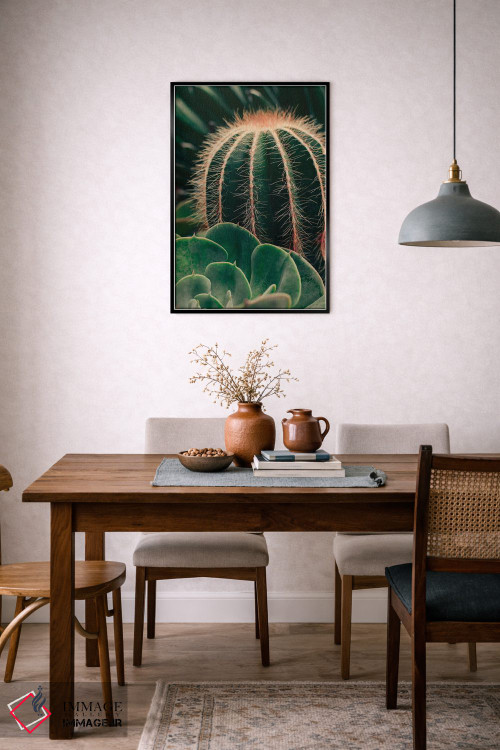 تابلو دکوراتیو کاکتوس و ساکولنت اثر اولیویا جوی سنت کلر - D6B