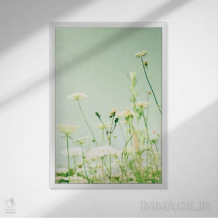 تابلو دکوراتیو دل گشاده اثر اولیویا جوی سنت کلر - نمای قابدار سفید