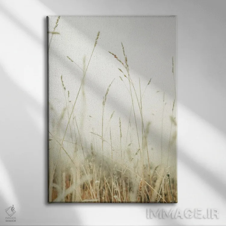 تابلو مدرن مزرعه زمستانی II اثر اولیویا جوی سنت کلر - نمای روبهرو روی دیوار