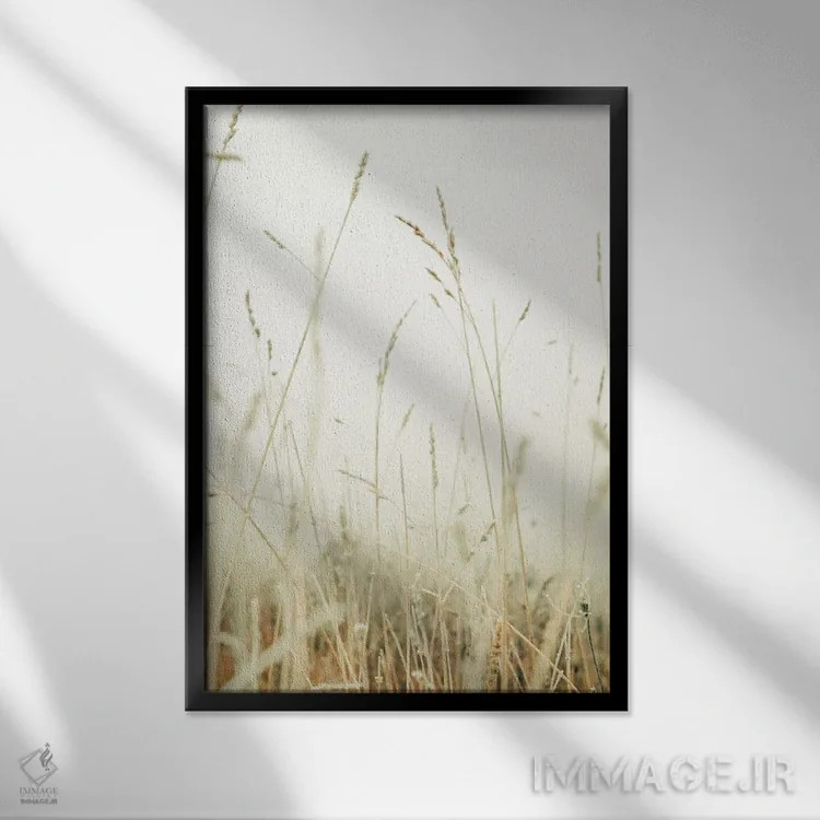 تابلو مدرن مزرعه زمستانی II اثر اولیویا جوی سنت کلر - نمای قابدار مشکی