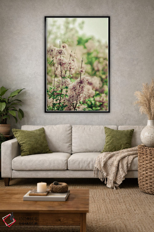 تابلو دکوراتیو آرام باش عزیزم یاسی اثر اولیویا جوی سنت کلر - D1B