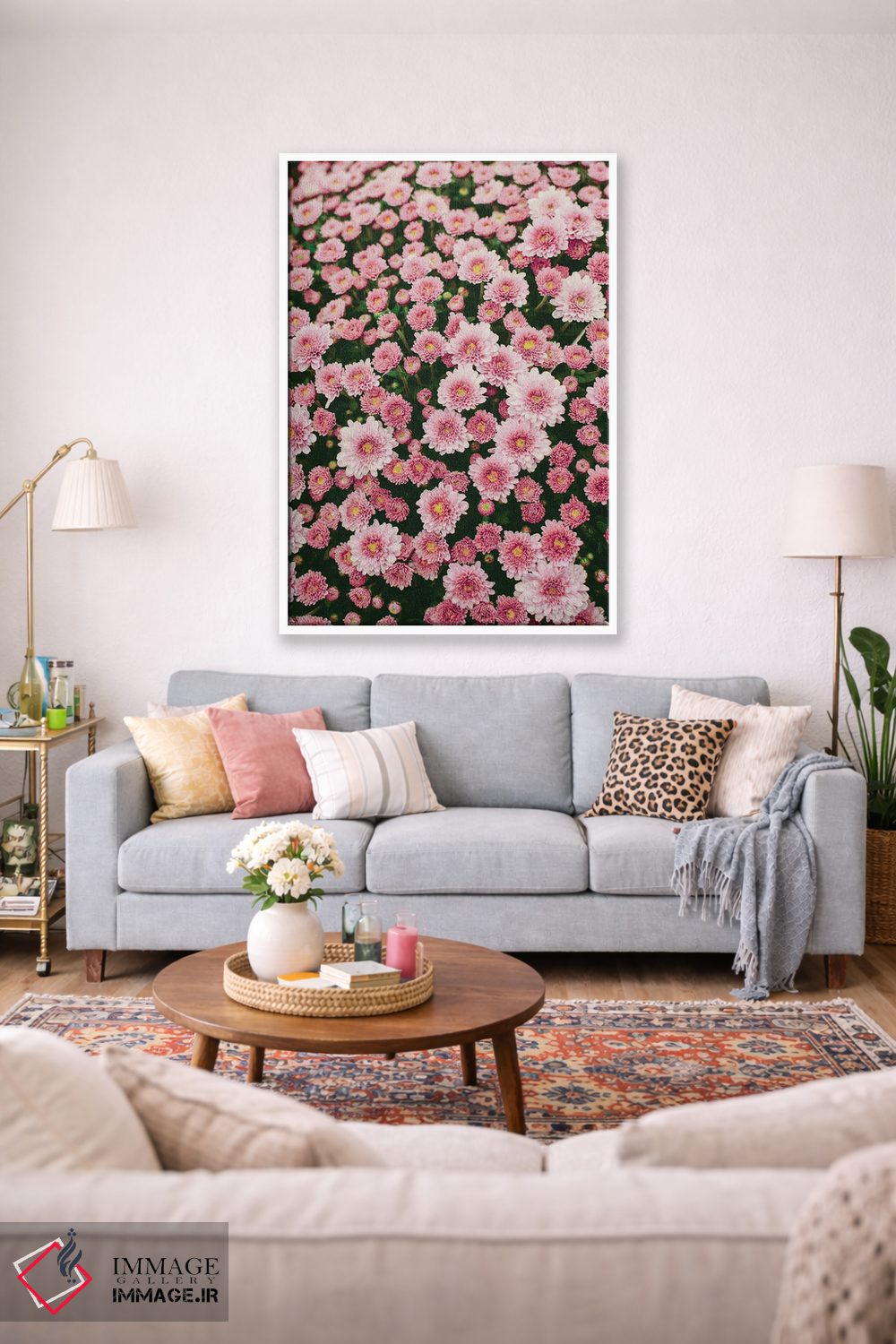 تابلو دکوراتیو شکوفایی بی دریغ اثر اولیویا جوی سنت کلر - D1W