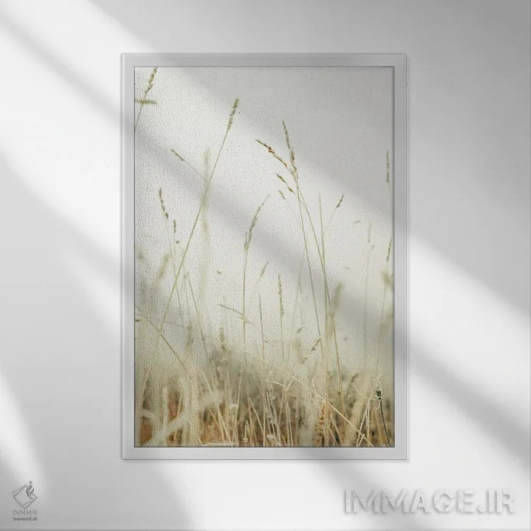 تابلو مدرن مزرعه زمستانی II اثر اولیویا جوی سنت کلر - نمای قابدار سفید