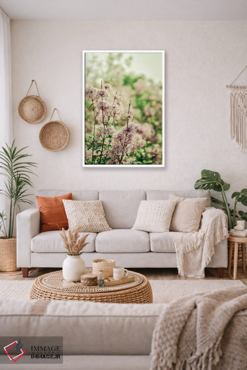 تابلو دکوراتیو آرام باش عزیزم یاسی اثر اولیویا جوی سنت کلر - D2W