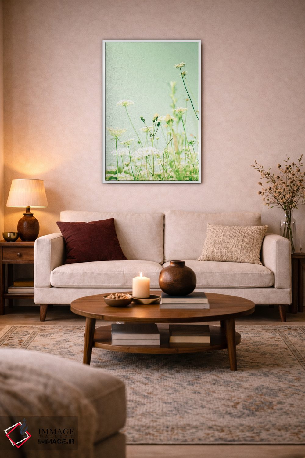 تابلو دکوراتیو دل گشاده اثر اولیویا جوی سنت کلر - D2W