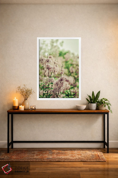 تابلو دکوراتیو آرام باش عزیزم یاسی اثر اولیویا جوی سنت کلر - D4W